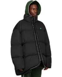 schwarze Daunenjacke von Ader Error