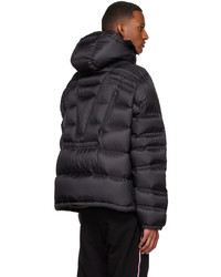 schwarze Daunenjacke von Moncler Genius