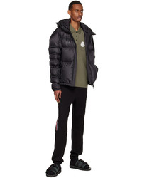 schwarze Daunenjacke von Moncler Genius