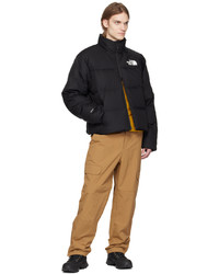 schwarze Daunenjacke von The North Face