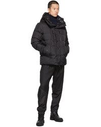 schwarze Daunenjacke von MONCLER GRENOBLE