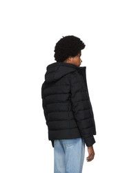 schwarze Daunenjacke von Herno