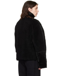 schwarze Daunenjacke von 032c