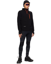 schwarze Daunenjacke von Soar Running