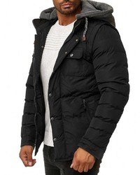 schwarze Daunenjacke von BLACKROCK