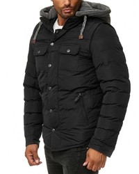 schwarze Daunenjacke von BLACKROCK