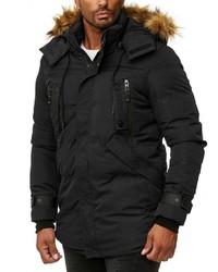 schwarze Daunenjacke von BLACKROCK