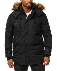 schwarze Daunenjacke von BLACKROCK