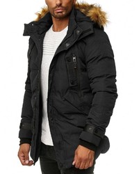 schwarze Daunenjacke von BLACKROCK