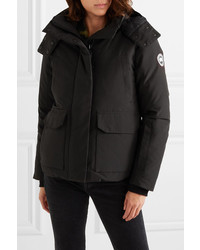 schwarze Daunenjacke von Canada Goose