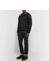 schwarze Daunenjacke von Canada Goose