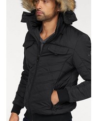 schwarze Daunenjacke von BRUNO BANANI