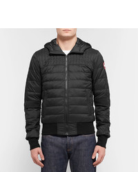 schwarze Daunenjacke von Canada Goose