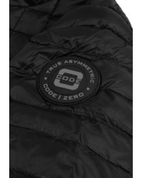 schwarze Daunenjacke von CODE-ZERO