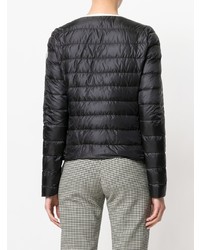 schwarze Daunenjacke von Moncler