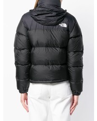 schwarze Daunenjacke von The North Face