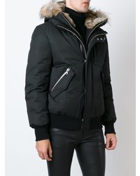 schwarze Daunenjacke von Mackage