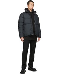 schwarze Daunenjacke von Moncler Genius