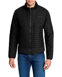 schwarze Daunenjacke von Eddie Bauer