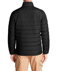 schwarze Daunenjacke von Eddie Bauer