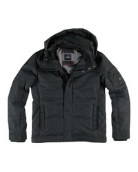 schwarze Daunenjacke von ENGBERS