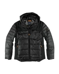 schwarze Daunenjacke von ENGBERS