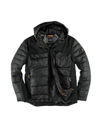 schwarze Daunenjacke von ENGBERS