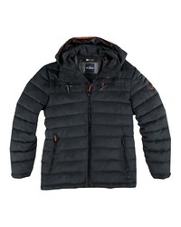 schwarze Daunenjacke von ENGBERS