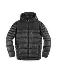 schwarze Daunenjacke von ENGBERS