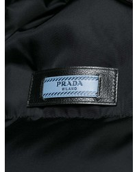 schwarze Daunenjacke von Prada