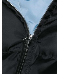 schwarze Daunenjacke von Prada