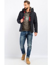 schwarze Daunenjacke von FiNN FLARE