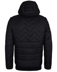 schwarze Daunenjacke von Homebase