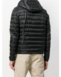 schwarze Daunenjacke von Moncler