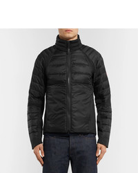 schwarze Daunenjacke von Canada Goose