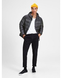 schwarze Daunenjacke von Jack & Jones