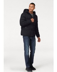 schwarze Daunenjacke von Jack & Jones