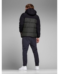 schwarze Daunenjacke von Jack & Jones