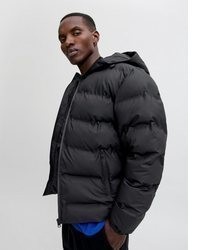 schwarze Daunenjacke von Jack & Jones