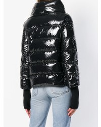 schwarze Daunenjacke von Herno