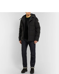 schwarze Daunenjacke von Canada Goose