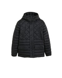 schwarze Daunenjacke von Mango Man