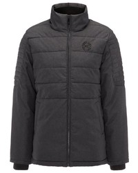 schwarze Daunenjacke von MO