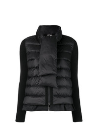 schwarze Daunenjacke von Moncler