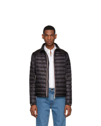 schwarze Daunenjacke von Moncler