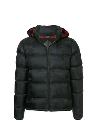 schwarze Daunenjacke von Moose Knuckles