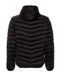 schwarze Daunenjacke von OMBRE