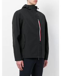 schwarze Daunenjacke von Moncler