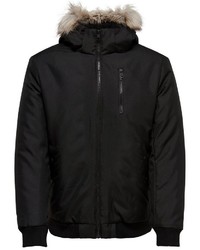 schwarze Daunenjacke von ONLY & SONS