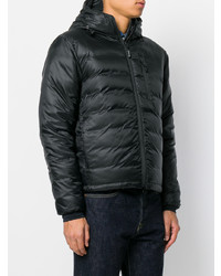 schwarze Daunenjacke von Canada Goose